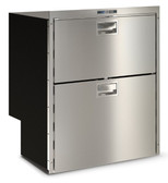 Vitrifrigo DW210IXD4-EX-1 OCX2 Double Drawer, Freezer top/Refrigerator bottom, Stainless door, Adj Flange, Int unit