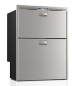 Vitrifrigo DW210IXN1-EFI-2 Double Drawer Freezer w/ice maker, Stainless door, Flush Flange, Int unit