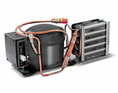 Vitrifrigo ND50CS3-QV Compressor, Forced air, Secop BD50 compressor, Horizontal orientation, 90 deg. Condenser coil