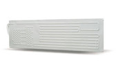 Vitrifrigo PT10-Q Evaporator, Flat, Pressed white aluminum, 30-1/16" L x 9" W, 6 ft. line set