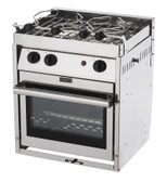 Force 10 2-Burner w/Oven & Broiler Euro Sub-Compact - Gimbaled F63254