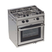 Force 10 2-Burner w/Oven & Broiler Euro Compact - Gimbaled F63258