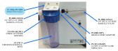 3 PCS FILTER HOUSING BRACKET SINGLE