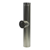 4" X 24" PIPE WITH BAROMETRIC DAMPER