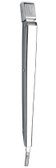 Vetus Single arm, made of stainless steel, L= 280 - 366 mm (for VETUS type RWS wiper motors)