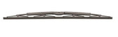 Vetus Wiper blade, made of stainless steel AISI 316, coated black, L= 560 mm.