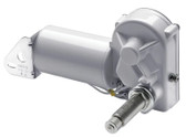Vetus Wiper motor 24V, 50 mm spindle with parallel end, self-parking, 2 speed