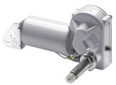 Vetus Wiper motor 24V, 25 mm spindle with parallel end, self-parking, 2 speed