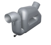 Vetus Waterlock type LP75, for Ø 75 mm hose