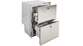 Isotherm Double Drawer 160 LIGHT Stainless Steel Flush Mount - Refrigerator/Freezer