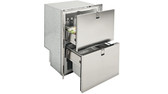 Isotherm Double Drawer 160 LIGHT Stainless Steel Flush Mount - Freezer Only