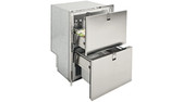 Isotherm Double Drawer 160 LIGHT Stainless Steel Proud Mount - Freezer Only