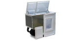Isotherm Build-In 172 Top/Side Opening Refrigerator/Freezer, Air Cooled, Remote Mount Compressor, DC Only, 6 Cu. Ft.