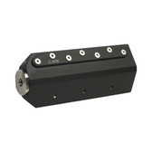 SBR BATTEN RECEPTACLE L250 AL MADE + FOR D36 ROUND BATTEN + FOR M16 TOGGLE