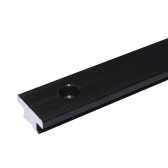 T TRACK 32X6 SCREWS 1000, BLACK, L=1000