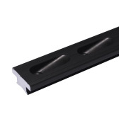 AUTOM. TRACK 32X6 BLACK L=1000