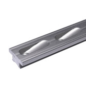 AUTOMATIC TRACK 40X8 SILVER L=1000