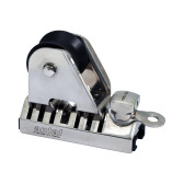 T-TRACK 32X6 GENOA CAR 133 S.S + MAIN SHEAVE D060 + 1X BECKET + STOP-PIN