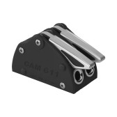 Antal Standard Silver Double V-Cam 611 for 6mm lines - V-Grip Jammer Clutch - Single Line - Manual Release