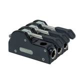 Antal Triple V-Grip clutch for Ø10-14mm lines - V-Grip Jammer Clutch - Triple Line - Manual Release