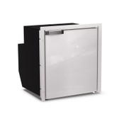 Vitrifrigo C62IJD3O-F ( C62i CHR ) 2.2 CU FT Fridge with Freezer Compartment in Gray DC ONLY
