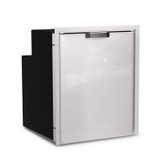 Vitrifrigo C90DWIJD3O-F 3.2 cu. ft. Gray Front Panel, Drawer Refrigerator, CHROMELOCK, Internal Compressor, Adjustable Flange, 12VDC Only UL