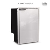 Vitrifrigo C85IJD3-EO-F 3.2 cu. ft. Refrigerator w/Freezer Compartment, Gray Door, Digital Thermostat, Internal Unit, Adjustable Flange, CHROMELOCK, 12/24VDC Only UL