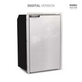 Vitrifrigo C95RJD3-EO-F 3.4 cu. ft. Refrigerator w/Freezer Compartment, Gray Door, Digital Thermostat, Internal Unit, Adjustable Flange, CHROMELOCK, 12/24VDC Only