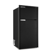 Vitrifrigo DP150IBD3-DO-F 5.3 cu. ft. Double Door Refrigerator/Freezer, Black Front, Digital Thermostat, CHROMELOCK, Adjustable Flange, Internal Unit, 12/24VDC Only UL-2027