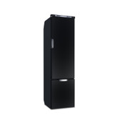 Vitrifrigo SLIM150RBD3-EO 4.9 Cu.Ft. Door Refrigerator w/Freezer On Top & Drawer Refrigerator on the Bottom, Black Door, External Compressor, NO QUICKCOUPLINGS, CHROMELOCK, 12/24VDC Only ( 0403-0081) (Replaced code SLIM150RBD4-EQ)