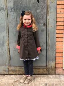 Georgia in Dublin Eppie Child Coat Khaki