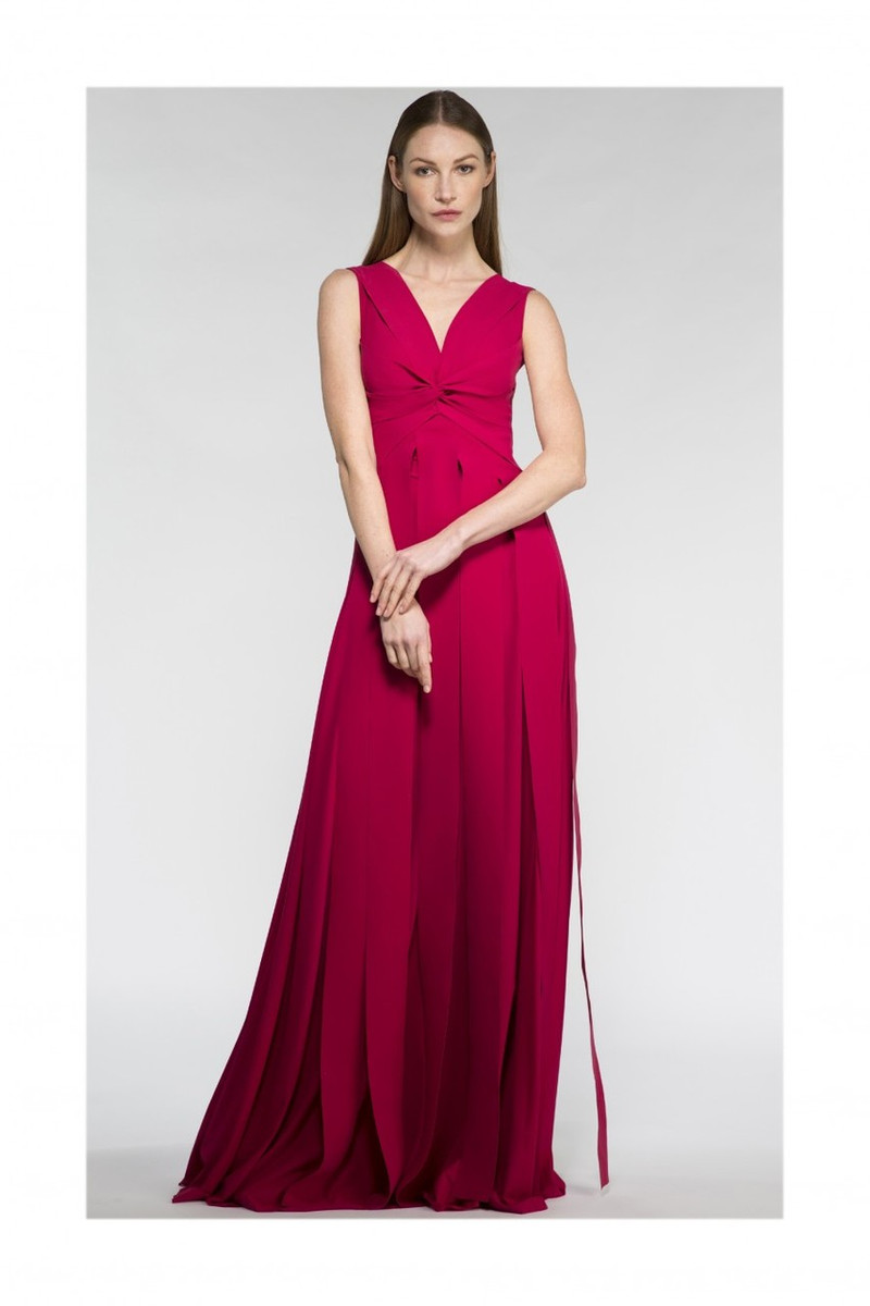 chiara boni pink dress
