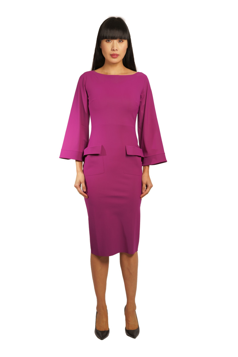 chiara boni pink dress