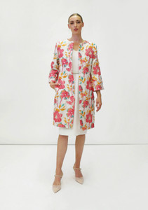 Fee G Floral Embroidered Coat