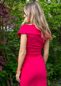 Chiara Boni Fiy Dress Cherry Red
