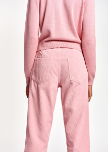 Essentiel Antwerp Candyfloss Pink Cord Trousers