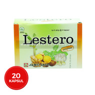 Jamu Jago Lestero 20 Kapsul Obat Kolesterol - Obat Herbal ...