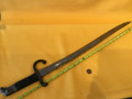 Werndl M1867 Bayonet Made in Austria with leather scabbard, on Hold