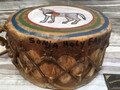 Native American drum by Sonja Holy Eagle, Dakota Drum Co. SOLD