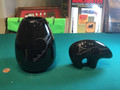 Alaskan style pottery, Vase and Bear very glossy