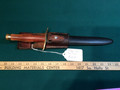 Vintage Swiss Army Dress Dagger/ fighting knife made from a bayonet SOLD