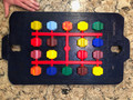 Rainbow mold.   Wood form for a prototype from 1960- 70? Industrial Art