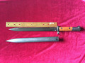 Czechoslovakia Bayonet for a Vz 24 Brno 8mm 1939 to 40s SOLD 