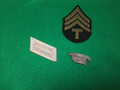 A WWII GI medics collection of small mementos  