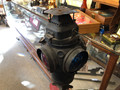 OLD Track Switch Lamp Glass Lenses Kerosene, ADLAKE Chicago
