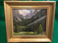 RALPH OBERG "WILD COUNTRY" 10" x 12" Oil painting & Framed