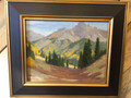 RALPH OBERG "FROM LIZARD HEAD PASS" 11"x14" Oil painting & Framed