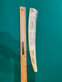 Fine Eskimo  Scrimshawed Walrus Ivory Tusk Cribbage 1920s? SOLD