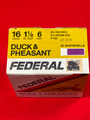 Vintage Federal 16 gauge 2 3/4in 6 shot Duck & Pheasant 25 Purple Shells