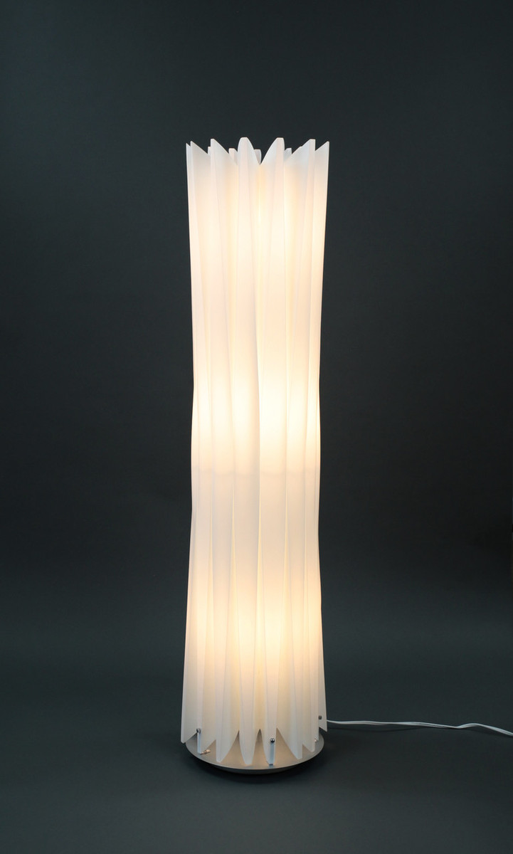White Floor Lamp Hbk001l Modern Contemporary Art Decor For Living